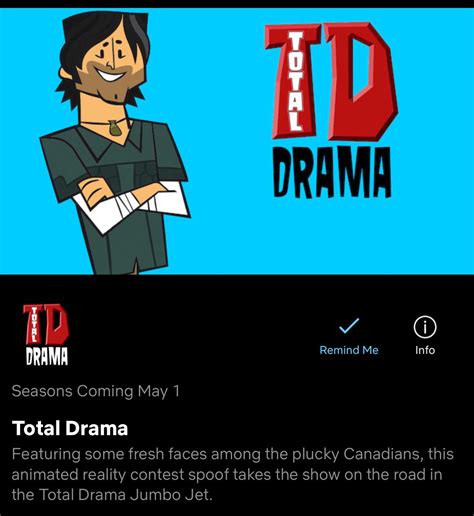 Total Drama is back on Netflix! (Uncensored too) : .
